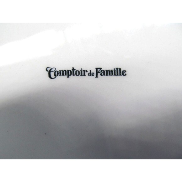 Comptoir de Famille  8 1/4" Floral Salad Plates Set of 3 - Picture 9 of 12